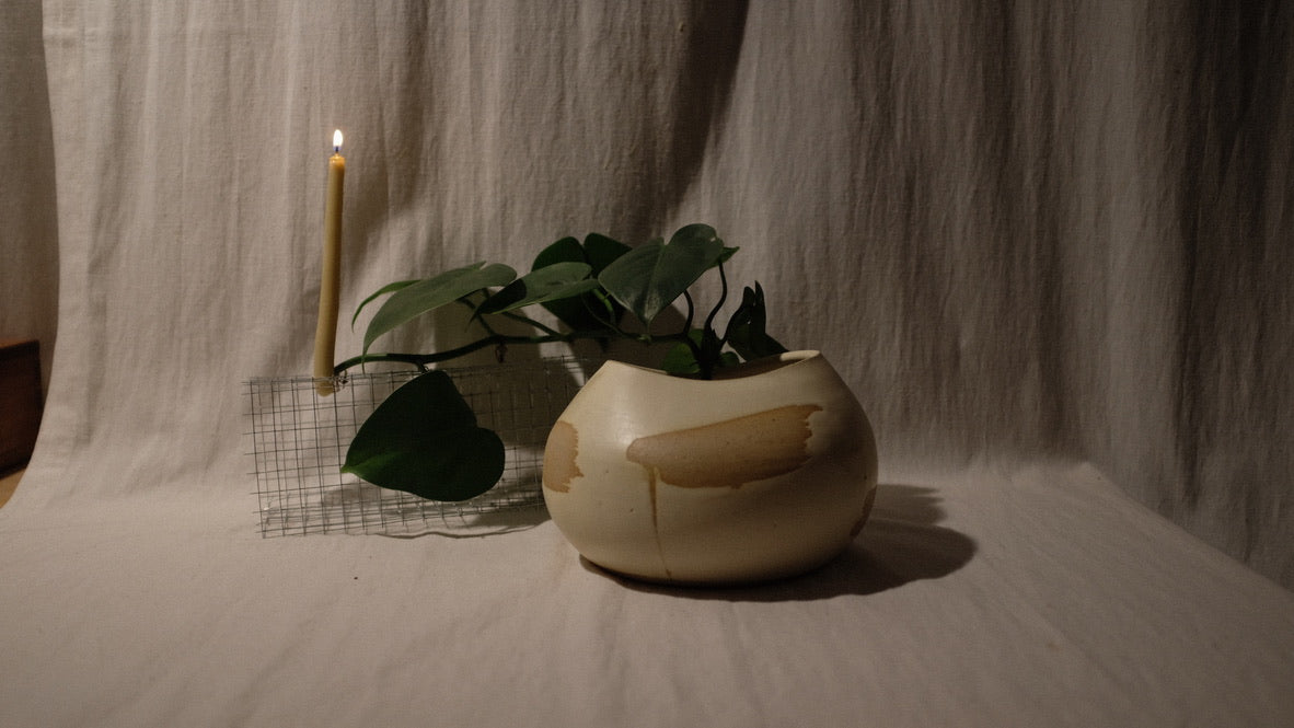 Wabi Sabi Collapsed Pot